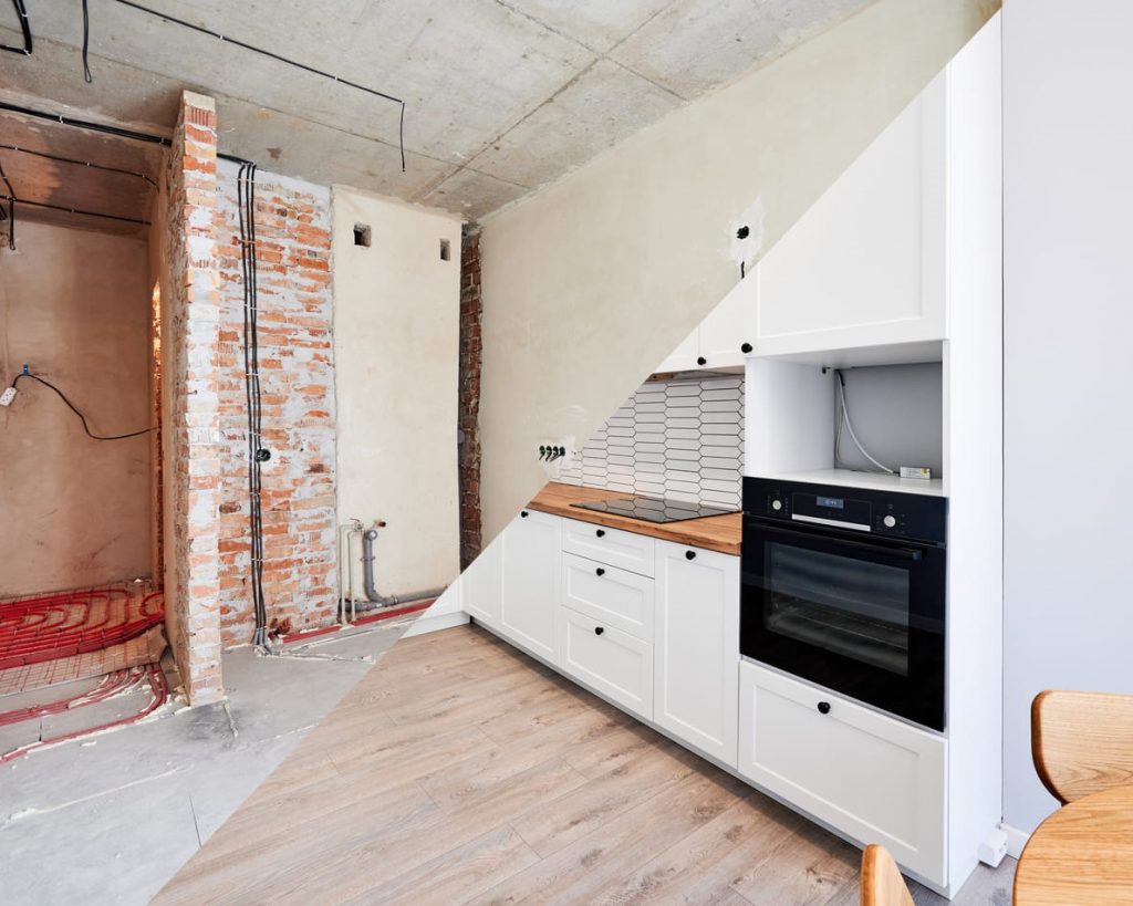 reforma de cocina antes y despues
