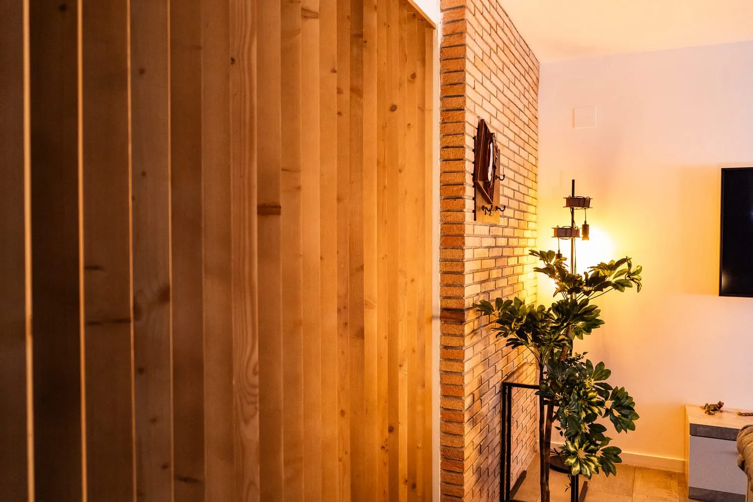 Salón reformado en el barrio en vivienda de Patraix (Valencia)