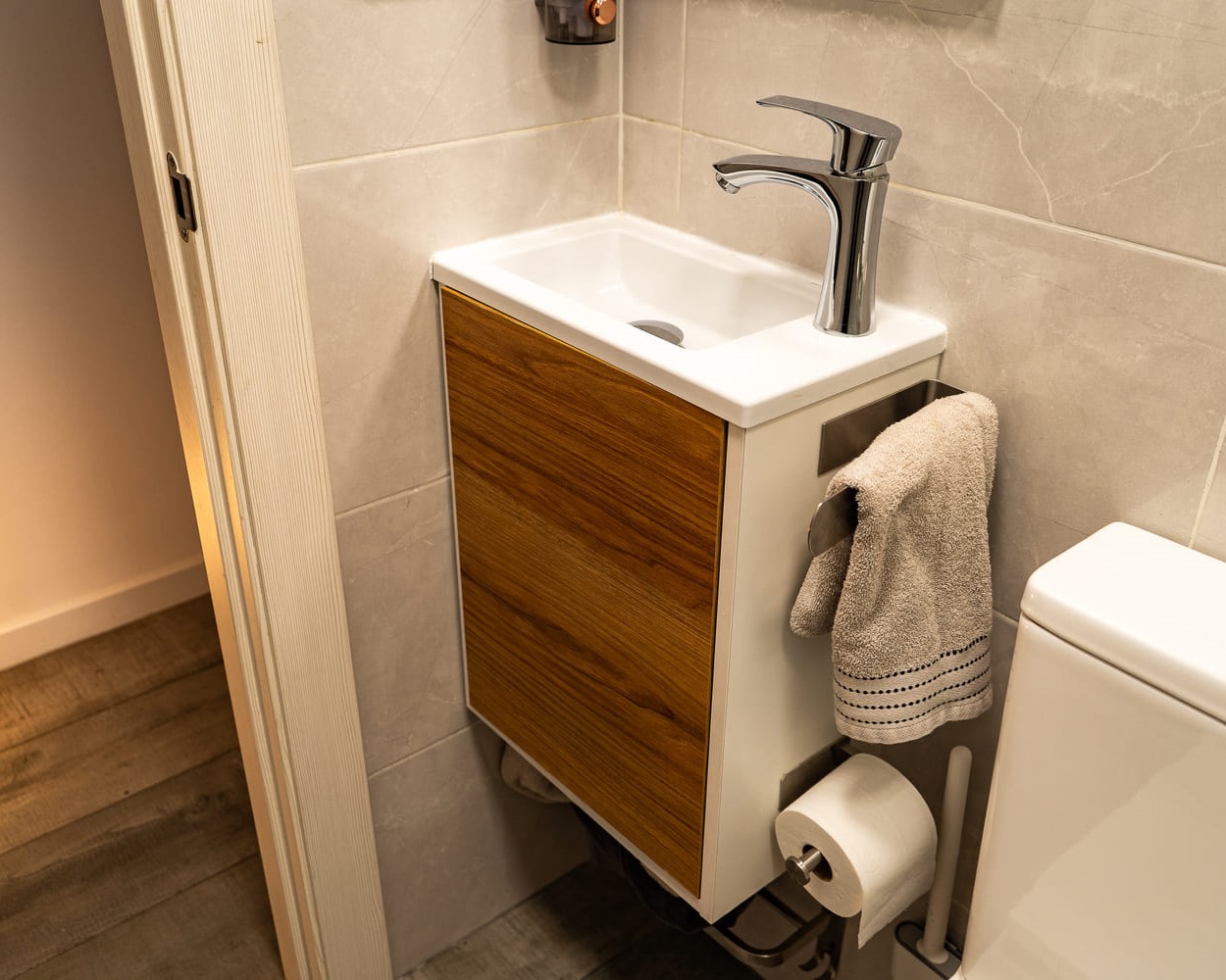 reforma de baño de 6 metros cuadrados en Valencia