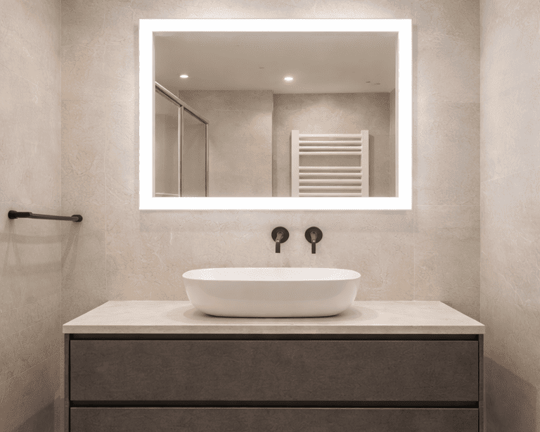 Reforma de baño de 8 metros cuadrados en Valencia